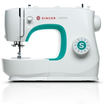 SINGER M3305 Machine a coudre - 23 programmes de points - 70W