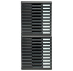 Module De Classement Modulo Ecoblack 10 Tiroirs Fermés - Noir - Exacompta