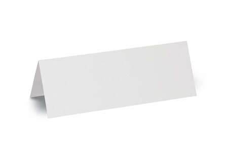Badges nominatifs blancs 21x7,5 cm 100 Pièces Blanc MAUL