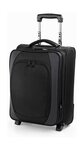 Valise cabine trolley - poche spéciale laptop airporter - qd972 - noir