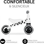Porteur pour tout-petit 1st Ride Three Zebra Blanc