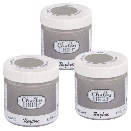 Peinture craie Chalky Finish 354 ml - gris clair