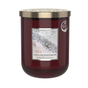 Grande bougie heart and home enchantement