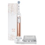 Oral-b genius x 20000n  brosse a dents électrique or rose - capteurs de mouvements