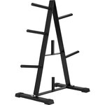Tectake Rack de Rangement pour Poids, Range Disque d'Haltères