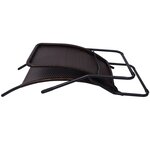 vidaXL Chaise longue pliable Rotin synthétique Marron