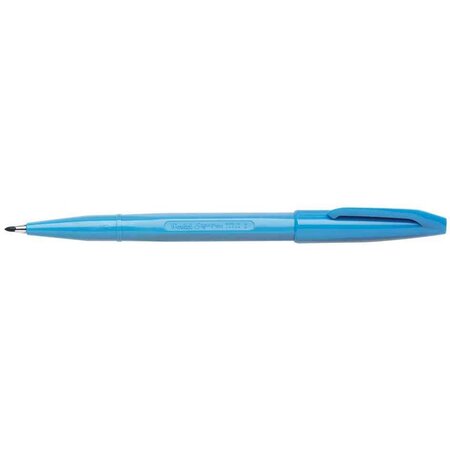 stylo feutre Sign Pen S 520, bleu ciel PENTEL ARTS