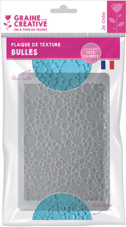 Plaque de texture Bulles