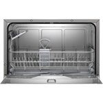 Lave-vaisselle compact pose libre bosh sks51e38eu série 2 - 6 couverts - l55cm - 49db - inox