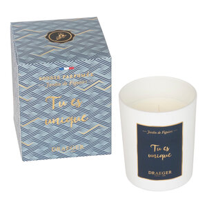 Bougie Cadeau - Tu Es Unique - Draeger paris