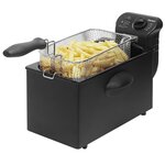 Bestron Friteuse avec Cold Zone 3 5 L 2000 W AF357B
