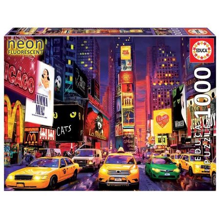 EDUCA - Puzzle - 1000 NEON TIMES SQUARE, NEW YORK