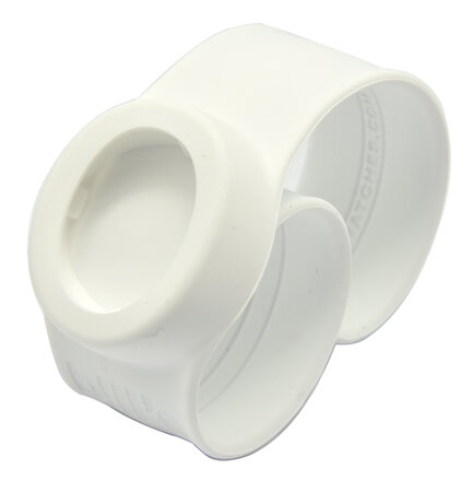 Bracelet de montre classic uni blanc