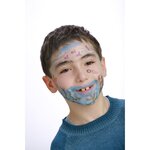 Crayons de maquillage enfant Coul. Arc-en-ciel 6 pièces