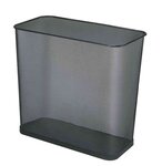 Corbeille Concept Collection 28,4 litres maille métallique Noir RUBBERMAID