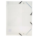 Boite De Classement Exabox Dos 60mm Polypropylène Crystal - A4 - Cristal - X 8 - Exacompta