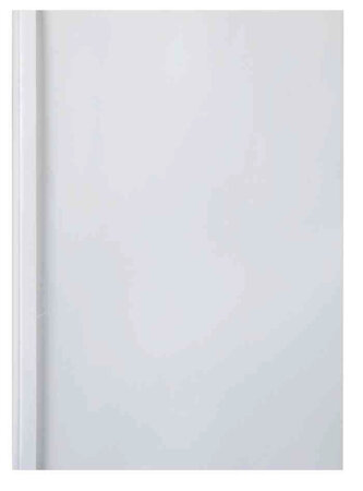 Lot de 100 ThermaBind Couvertures de reliure thermique Standard 8 mm blanc GBC