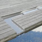 Ubbink Lame de cascade Wolga Acier inoxydable Ruisseau droit