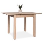 Finori Table à manger extensible Coburg 80 chêne sonoma