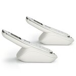 Fysic téléphone dect fx-9000 duo double blanc