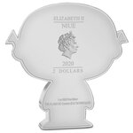 Pièce de monnaie 2 Dollars Niue 2020 1 once argent BE – Chibi Flash
