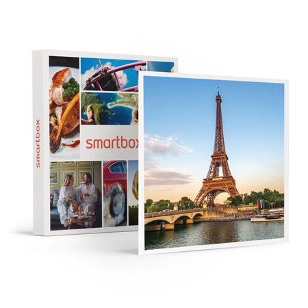 SMARTBOX - Coffret Cadeau City-tour de Paris  croisière sur la Seine et visite de la Tour Eiffel et du Louvre -  Multi-thèmes