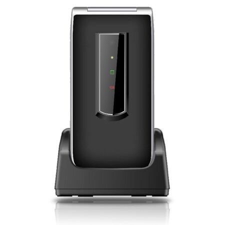 Téléphone portable à clapet sl495 noir