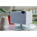 JAMO DS6 - Enceinte Bluetooth - Radio FM -  Affichage LCD - Blanc
