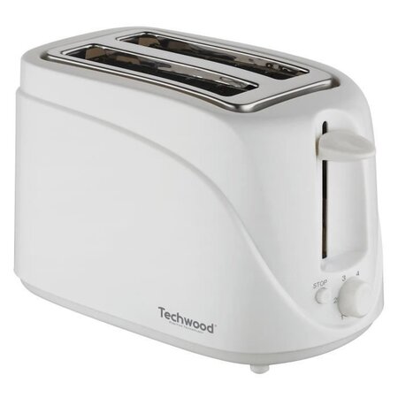 TECHWOOD TGP202 Grille pain - Blanc