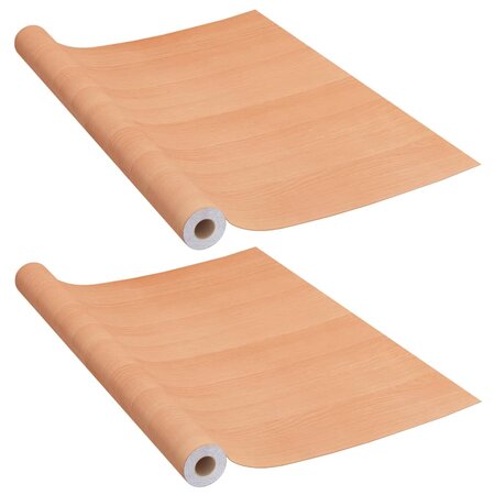 vidaXL Film autoadhésif pour meubles Chêne japonais 500x90 cm PVC