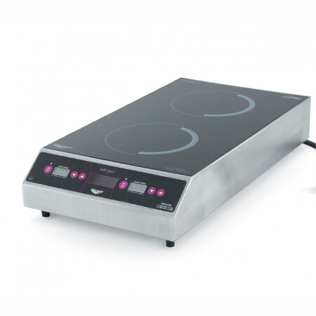 Réchaud induction double mirage vollrath® 3 8 kw - pujadas -  - acier inoxydable