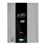 Protège-documents 'Le Lutin Urban' PVC 40 pochettes 80 Vues Gris Métallisé ELBA