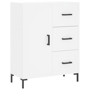 vidaXL Buffet blanc 69 5x34x90 cm bois d'ingénierie