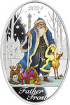 Pièce de monnaie en Argent 5 Dollars g 31.1 (1 oz) Millésime 2024 Matryoshka Doll FATHER FROST