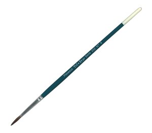 Pinceau rond poils de poney manche laqué Taille n°8 OZ INTERNATIONAL