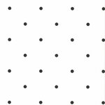 Fabulous World Papier peint Dots Blanc et noir 67105-3