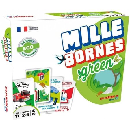 Dujardin - mille bornes green - jeu de société