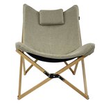 Bo-Camp Chaise de détente Wembley M Beige