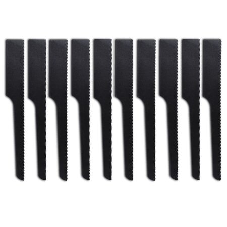 vidaXL Lames de scie de rechange 10 Pièces 24T et 32T