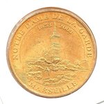 Mini médaille monnaie de paris 2009 - notre dame de la garde