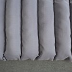 Lot de 2 matelas bain de soleil sormiou gris polyester 180x60cm