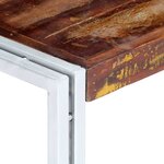 vidaXL Table basse 120 x 60 x 35 cm Bois de récupération solide