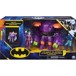 Batman - coffret 2 figurines 10 cm batman + joker avec armure tech - 6060834 - figurines héros enfant