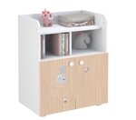 Commode à langer POLSKA AMIS ZEN BLANC-NATUREL