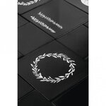 Poch. sérigraphie Vrilles de feuilles A5  1 Pochoir+1 spatule