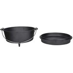 Esschert Design Marmite 6 5 L noir FF235