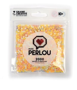 Perles à repasser Mini Perlou Camaieu 4 coul. Jaune Orange