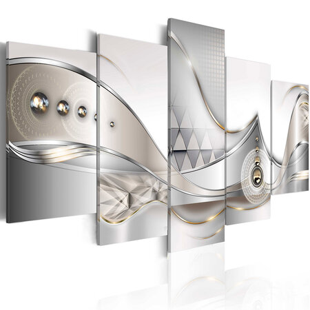 Tableau - crystalline depth l x h en cm 200x100