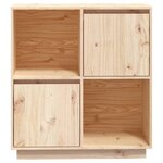 vidaXL Buffet 74x35x80 cm Bois massif de pin