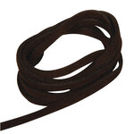Cordon en daim (2 5 m) Brun foncé